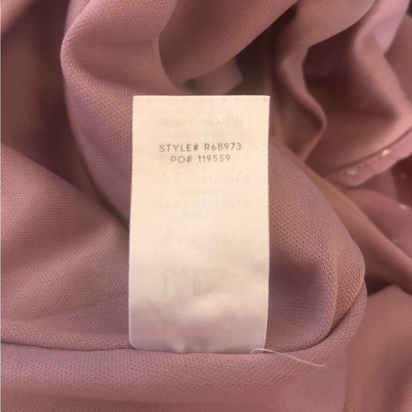 Lulus Elegant Dusty Rose Wrap Midi Dress Size XS - Picture 11 of 11